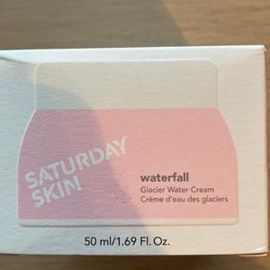 New Unopened Saturday Skin Waterfall Glacier Water Cream